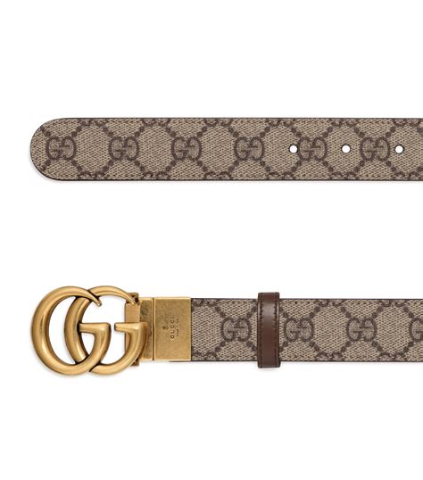 gucci women's reversible belt|gg marmont reversible thin belt.